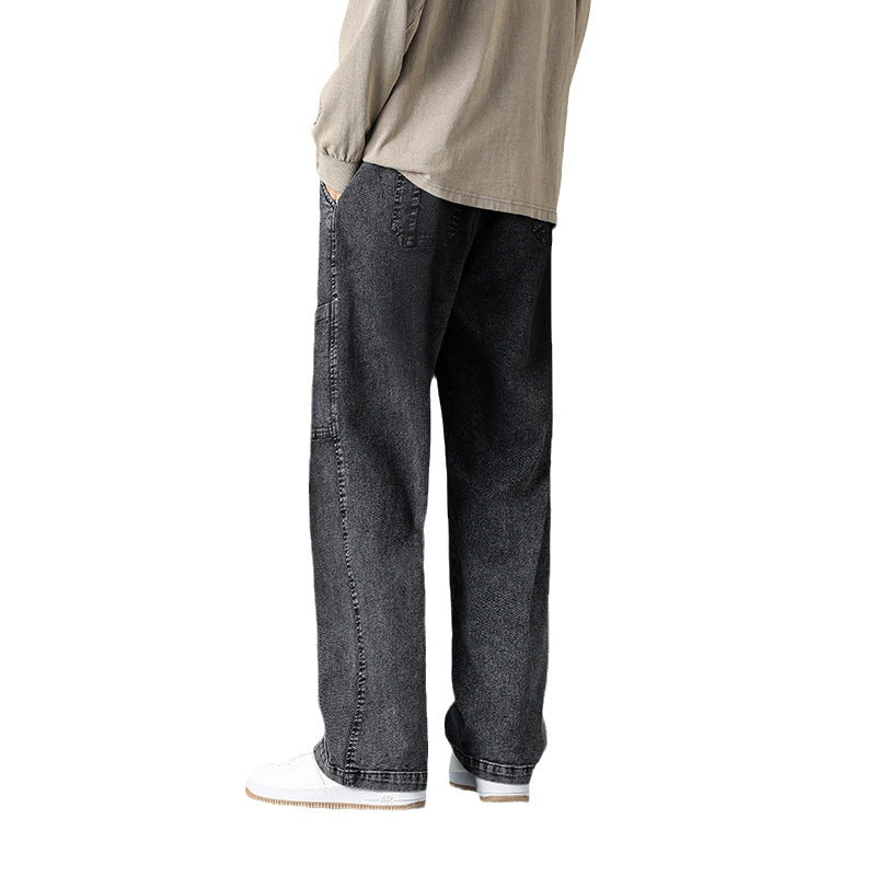 Men's Hip Hop Wide-leg Daddy Jeans