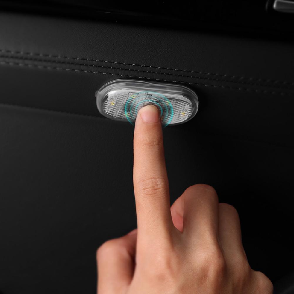 Touch-sensitive Usb Charging Atmosphere Lamp In Car 