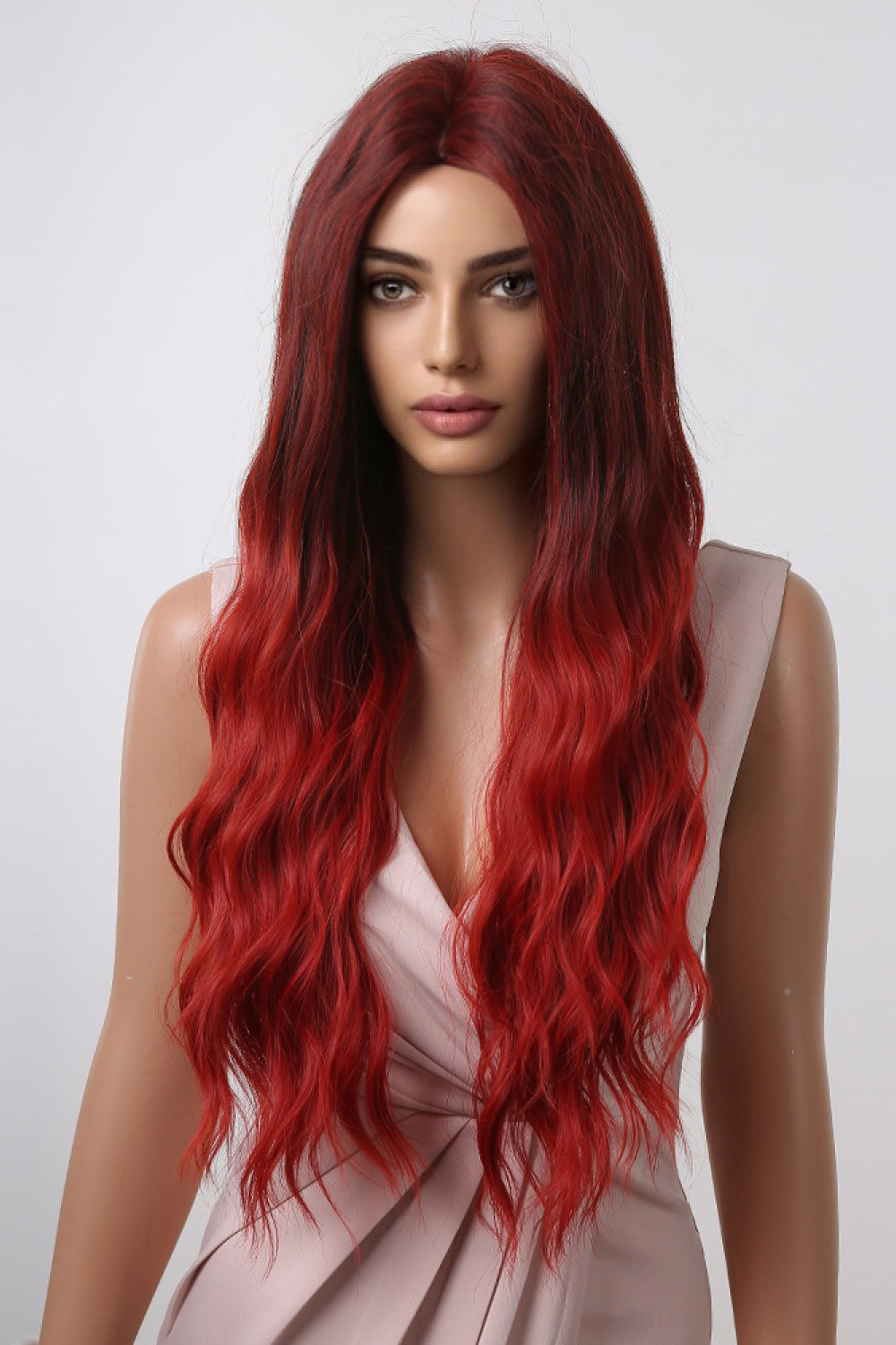 13*1" Full-Machine Wigs Synthetic Long Wave 27" 