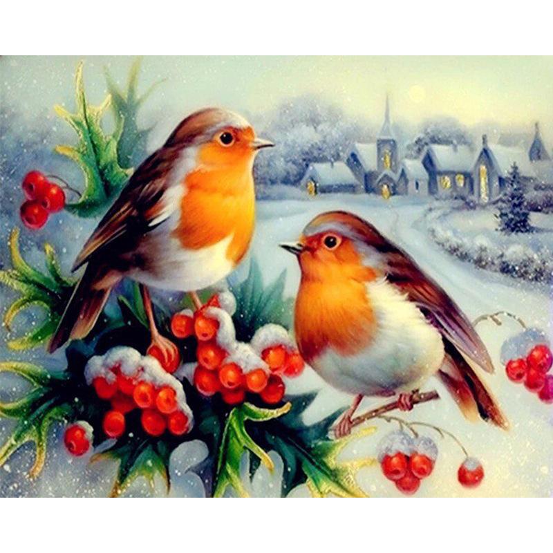 Animal Bird DIY Diamond Painting Cross Stitch Rhinestone Mosaic