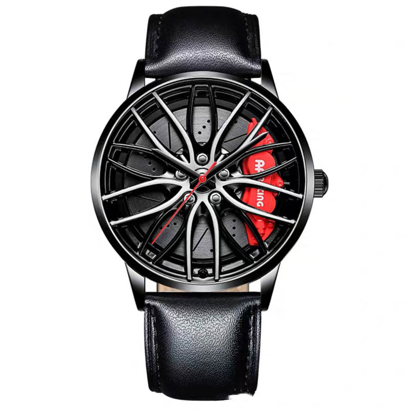 Automatic Movement Watch Waterproof Wheel Style Non-mechanical Watch