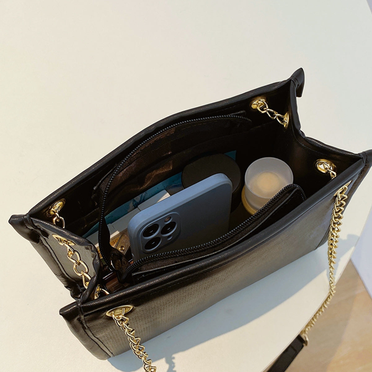 PU Leather Crossbody Bag 