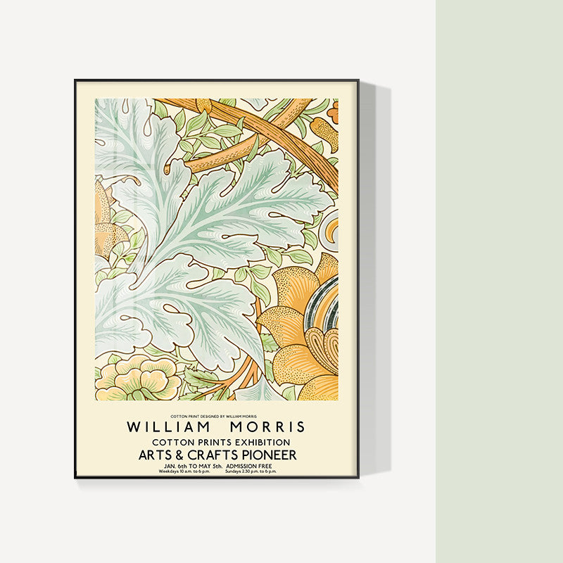 William Morris Nordic Living Room Decorative Paintings