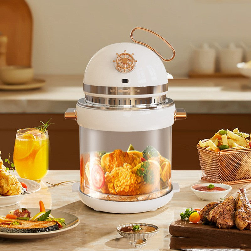 4L Transparent Visible Air Fryer 