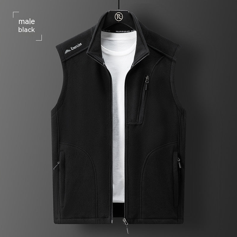 Fleece Loose Polar Fleece Vest 