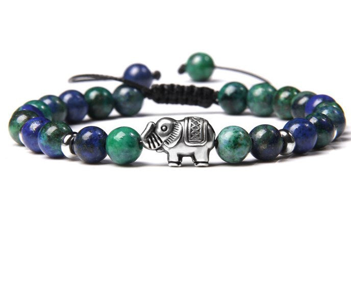 New Yoga Agate Buddha Bead Bracelet