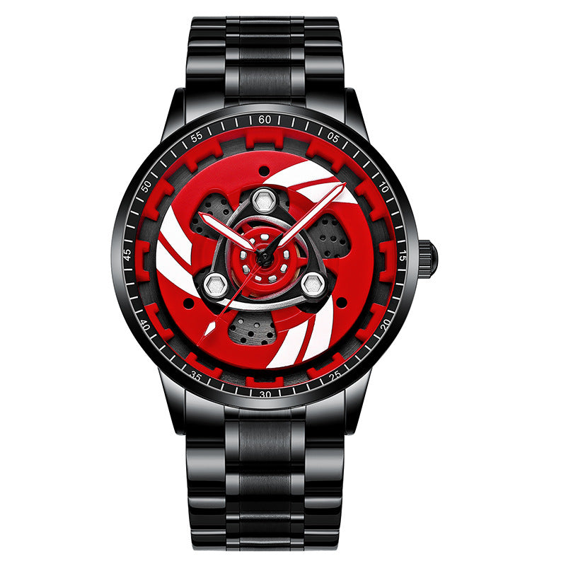 Six Generation Waterproof Engine Clutch Rotary Watch