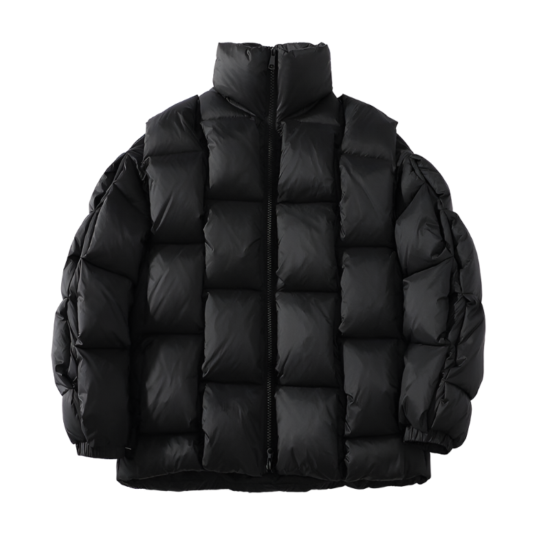 Men's Down Jacket Fashion Woven Style