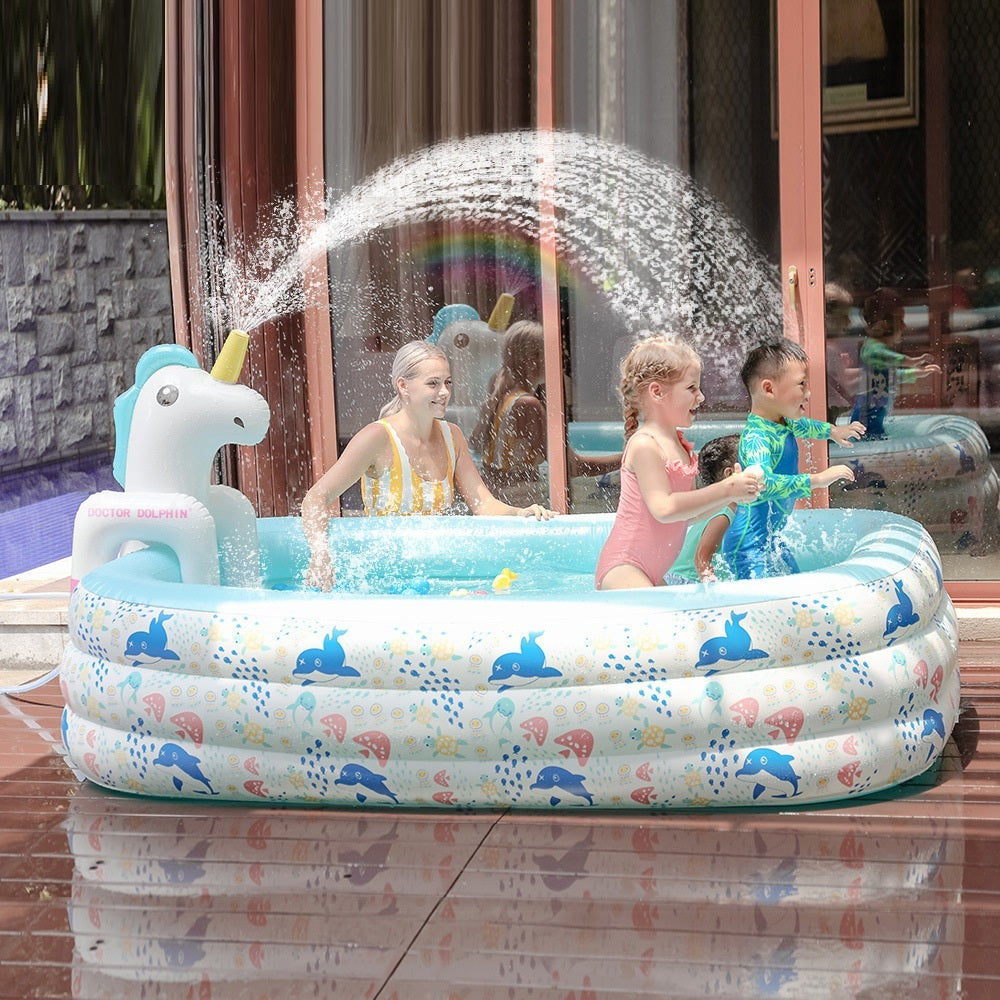 Children's Inflatable Pool Baby Swimming Paddling Pool