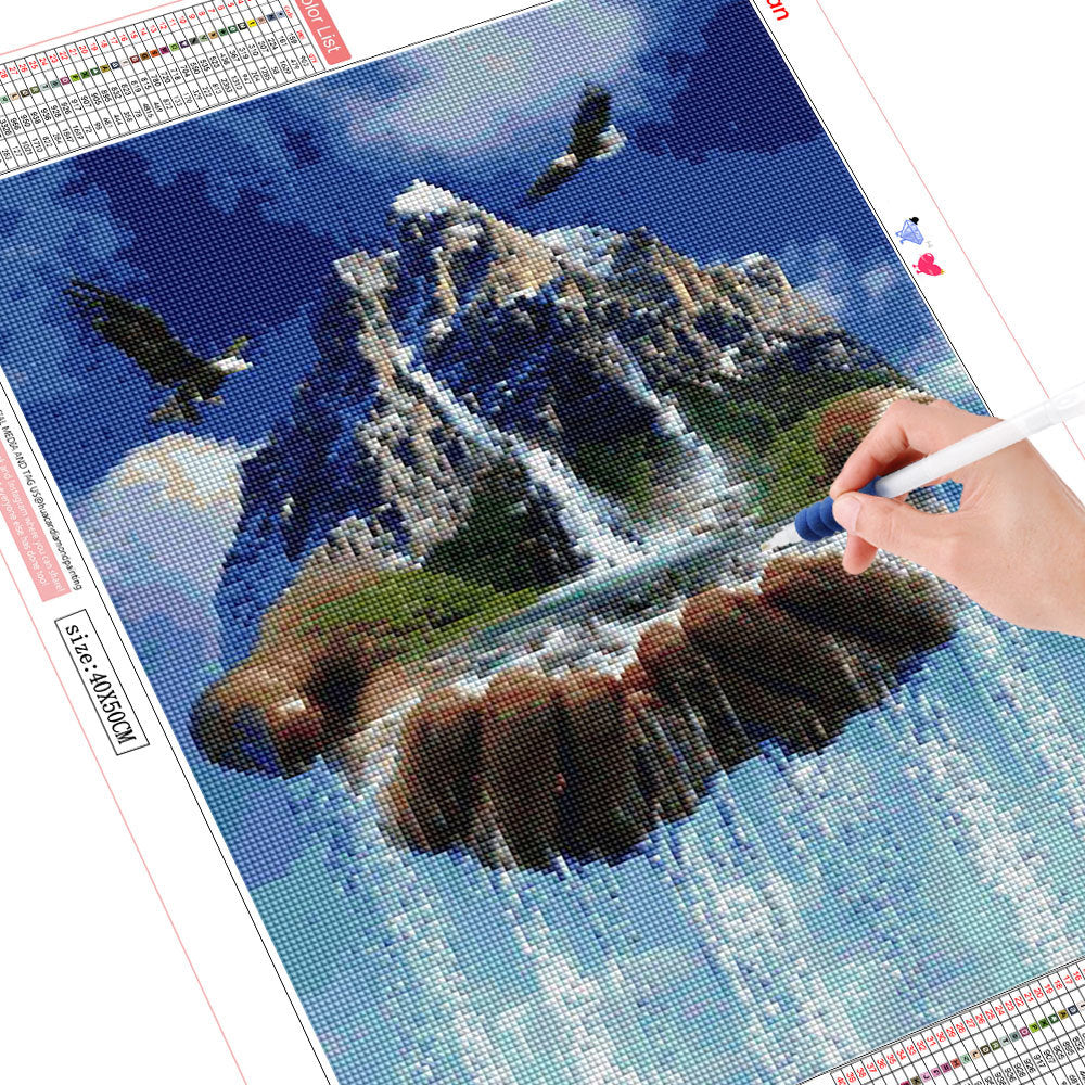 Waterfall Theme Diamond Painting Full 5D Embroidery