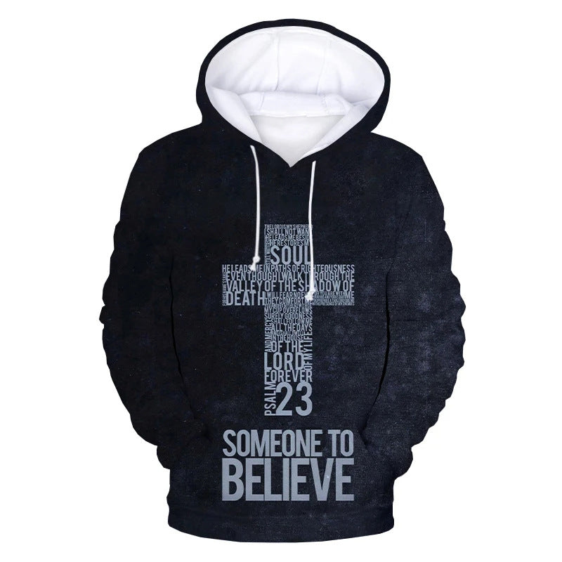 Fashion Sports Men's Hoodie Sweater