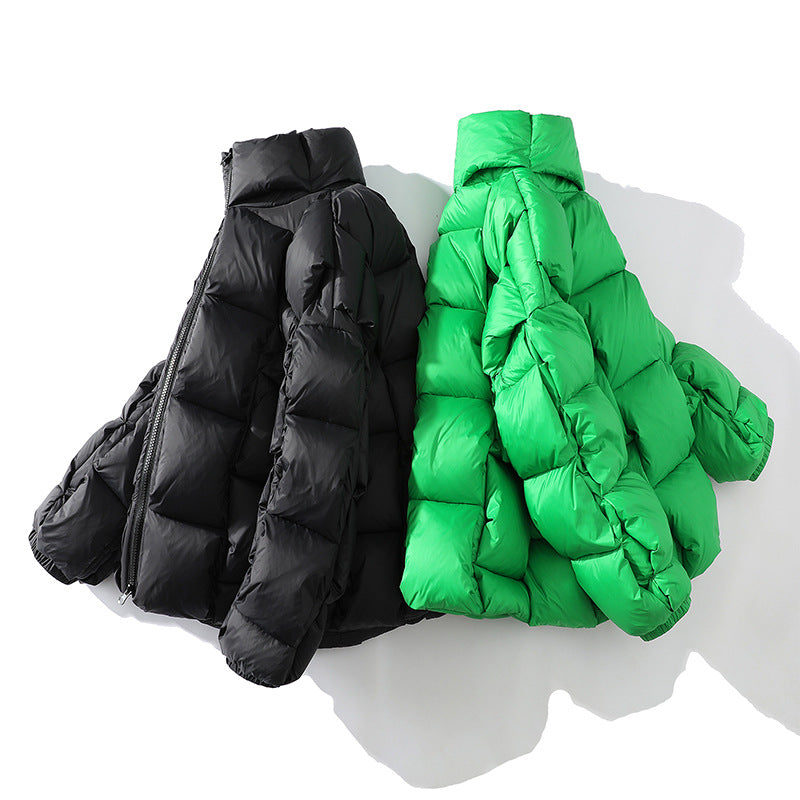 Men's Down Jacket Fashion Woven Style 