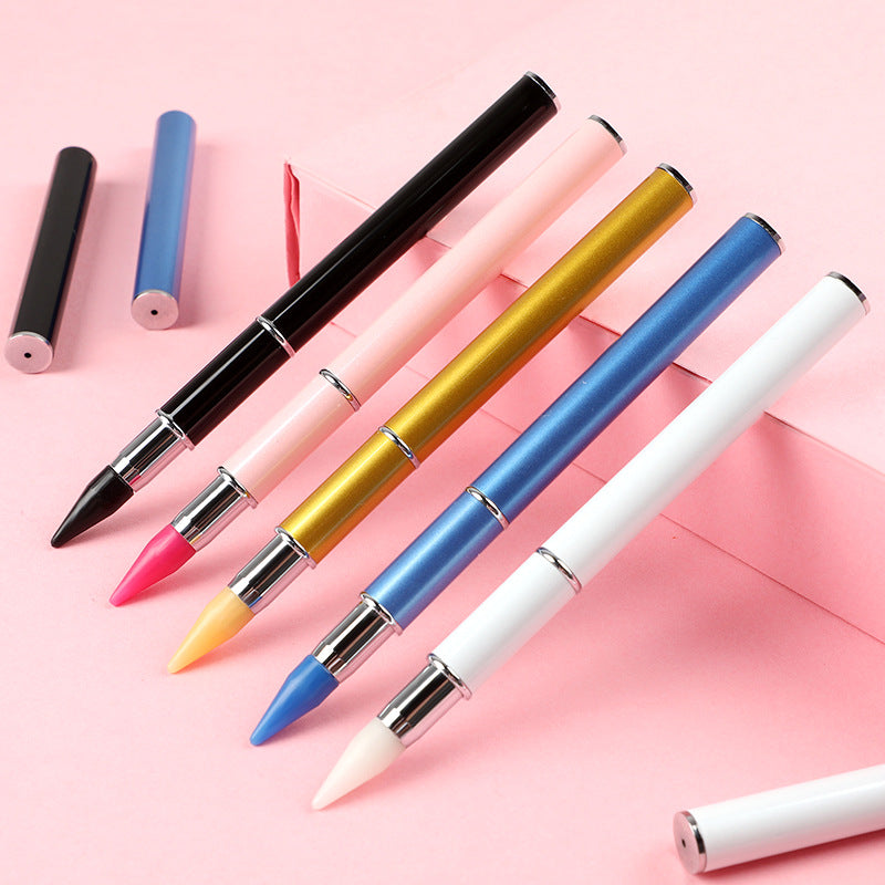 Double Head Nail Point Drill Pen Crayon DIY S