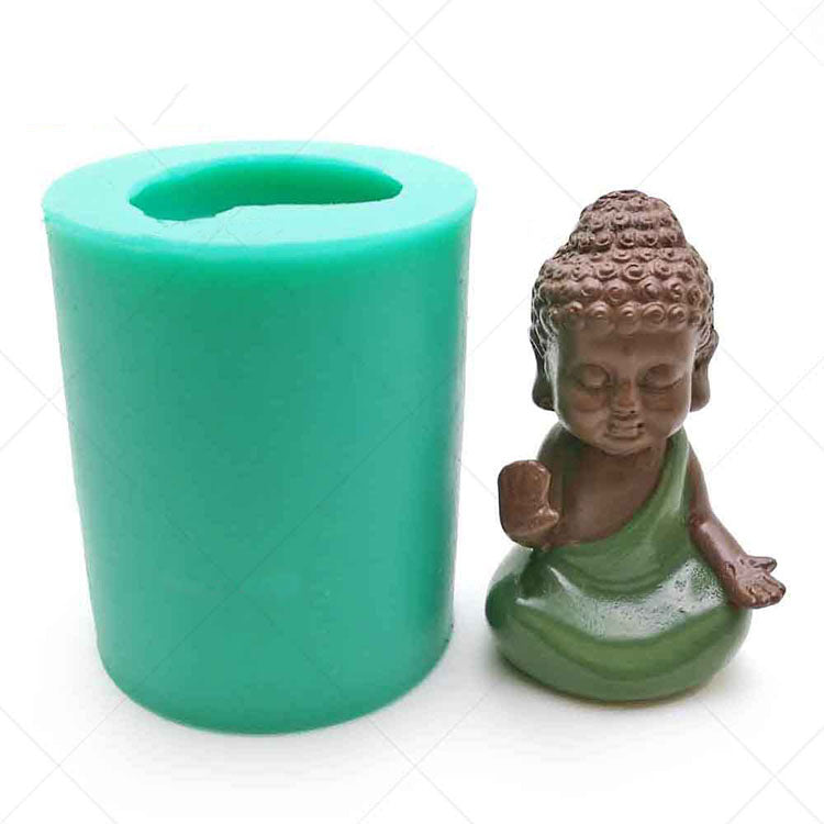 3D Three-dimensional Buddha Statue Silicone Mold