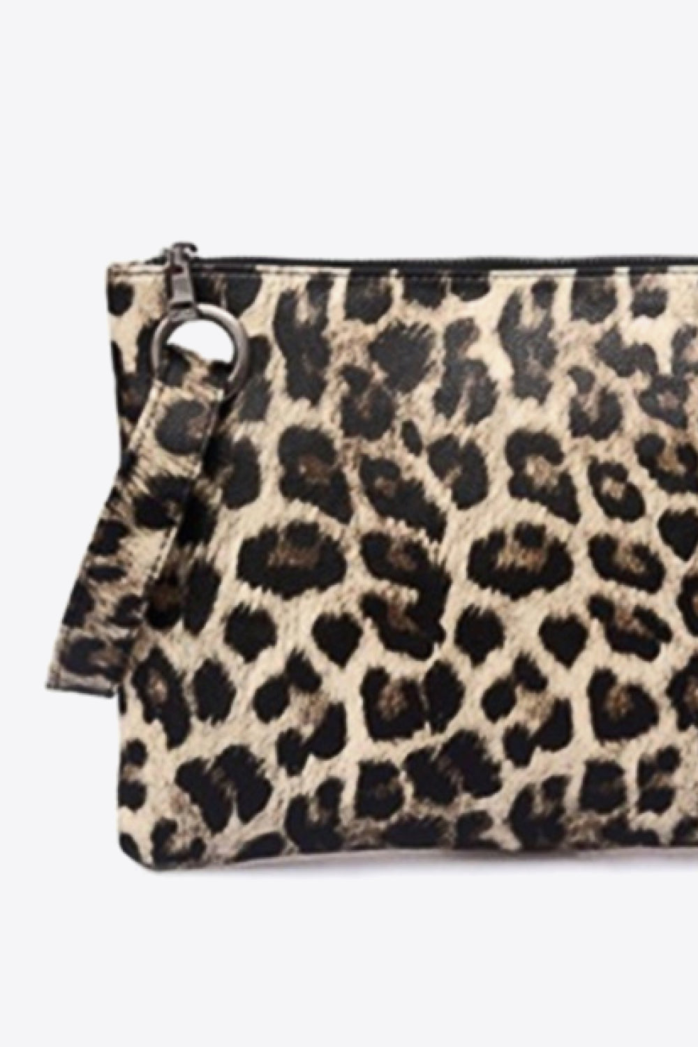 Leopard PU Leather Clutch 