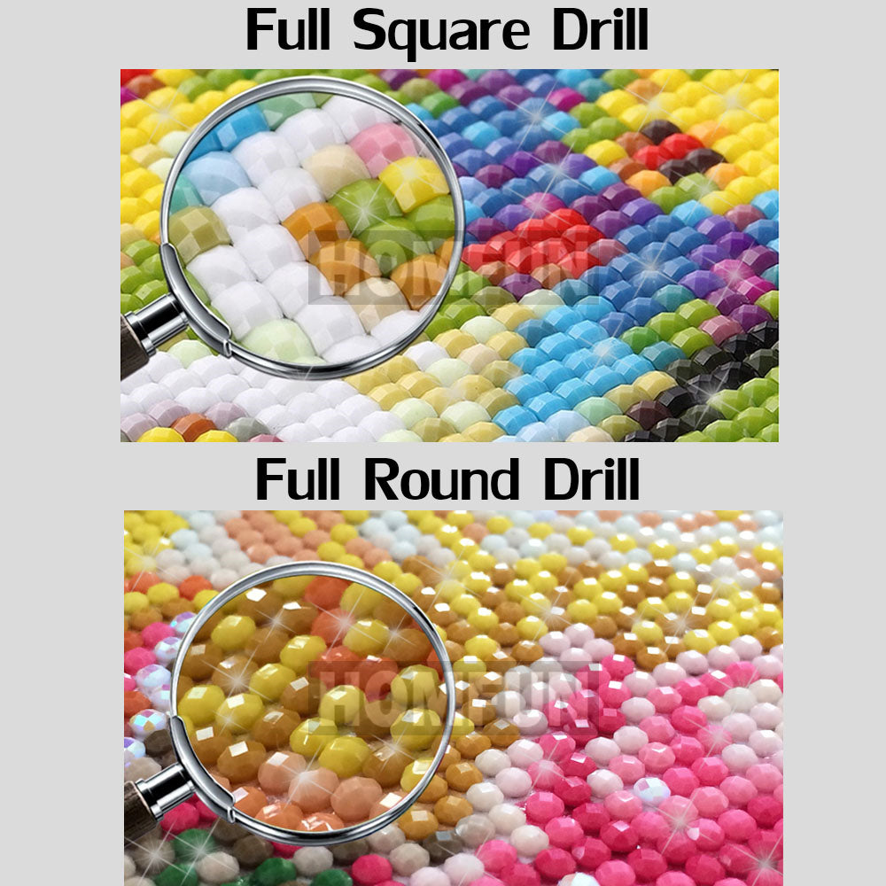 Diamond Painting Elephant Color Theme Full 5D Embroidery Square Or Round Beads