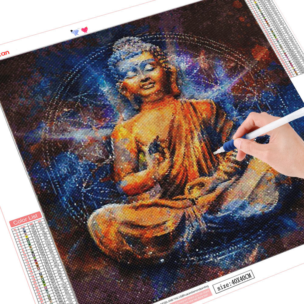 5D Diamond Painting Craft Buddha Statue Home Decoration