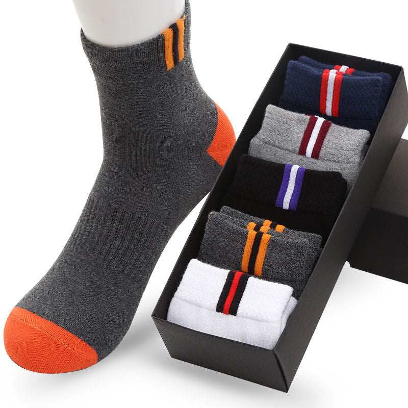 Men's In-tube Socks Trendy In-tube Socks Fashion Polyester Socks 