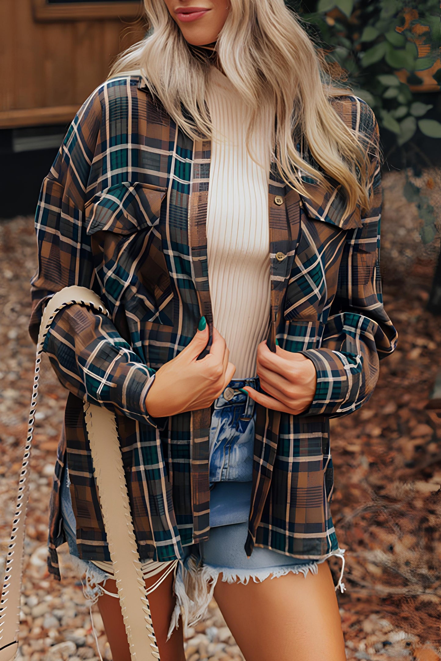 Heritage Chic Tartan Jacket.