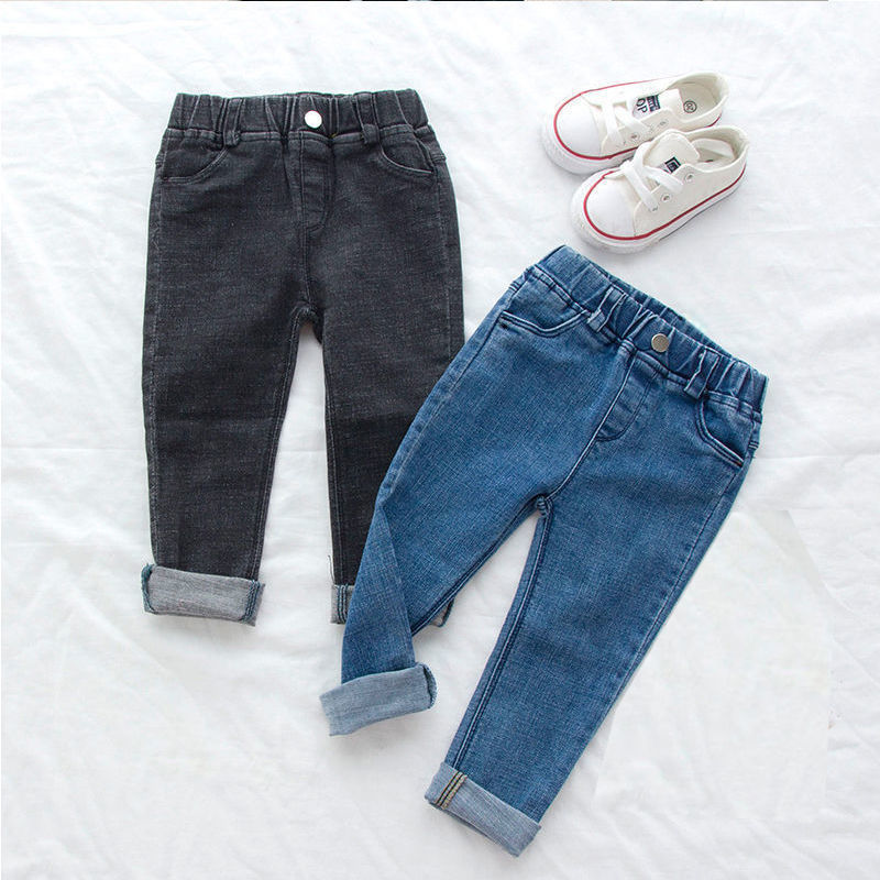 Casual Fashion Baby Stretch Vinylon Pants