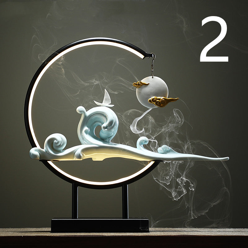 Zen Backflow Hanging Incense Burner Ornaments