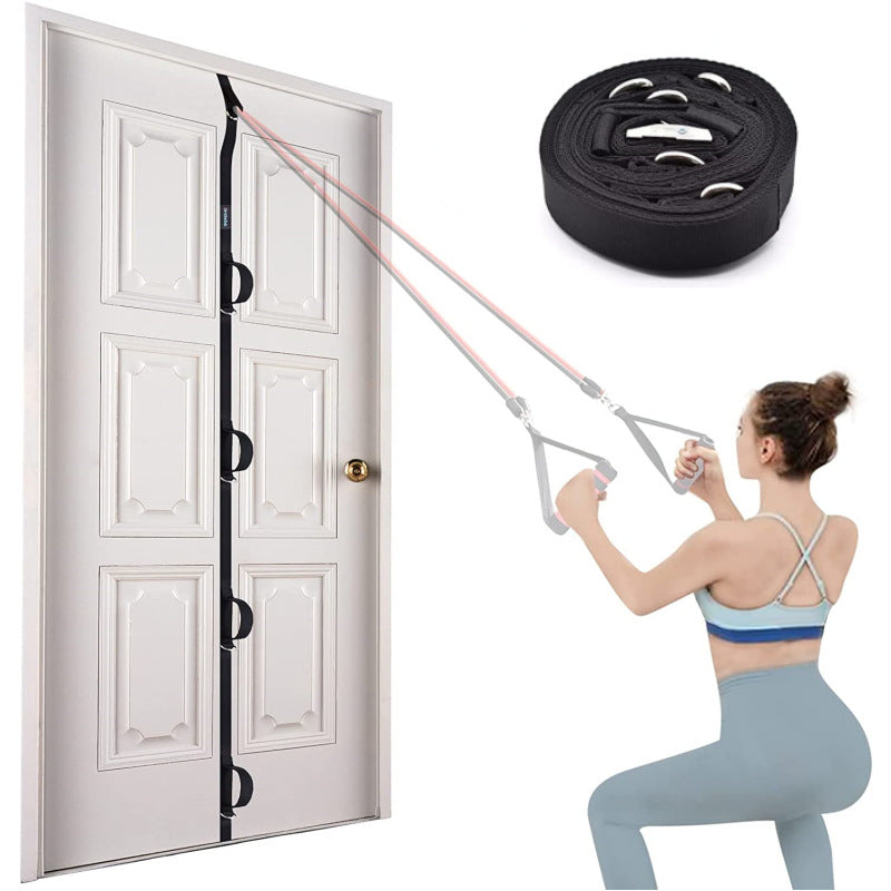 Home Fitness Multi-point Anchor Fitness Accessories Portable Door Strap 