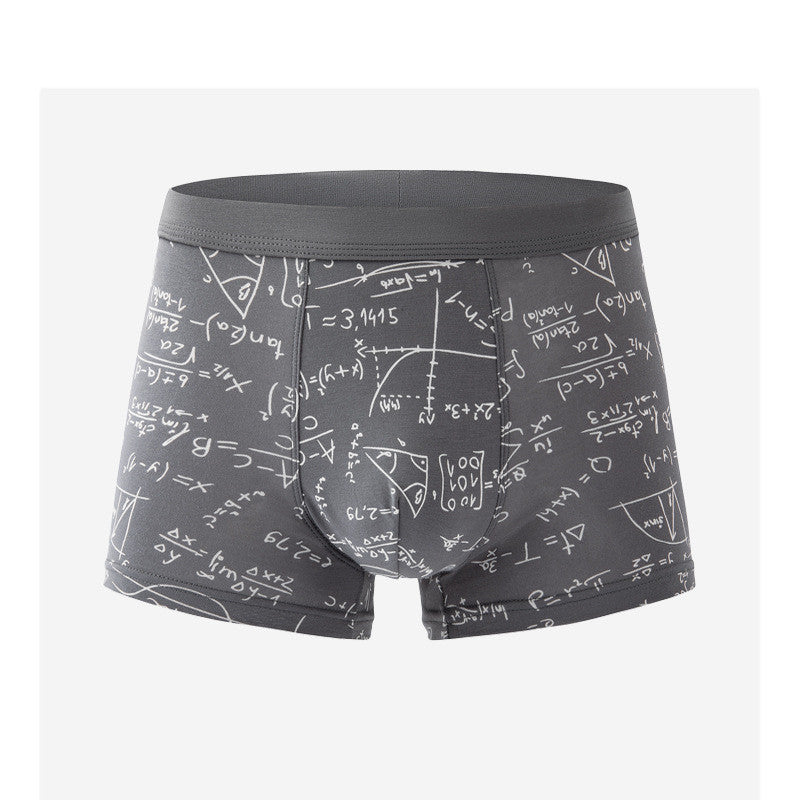 Men's Fashion Casual Printing Boxer Shorts 