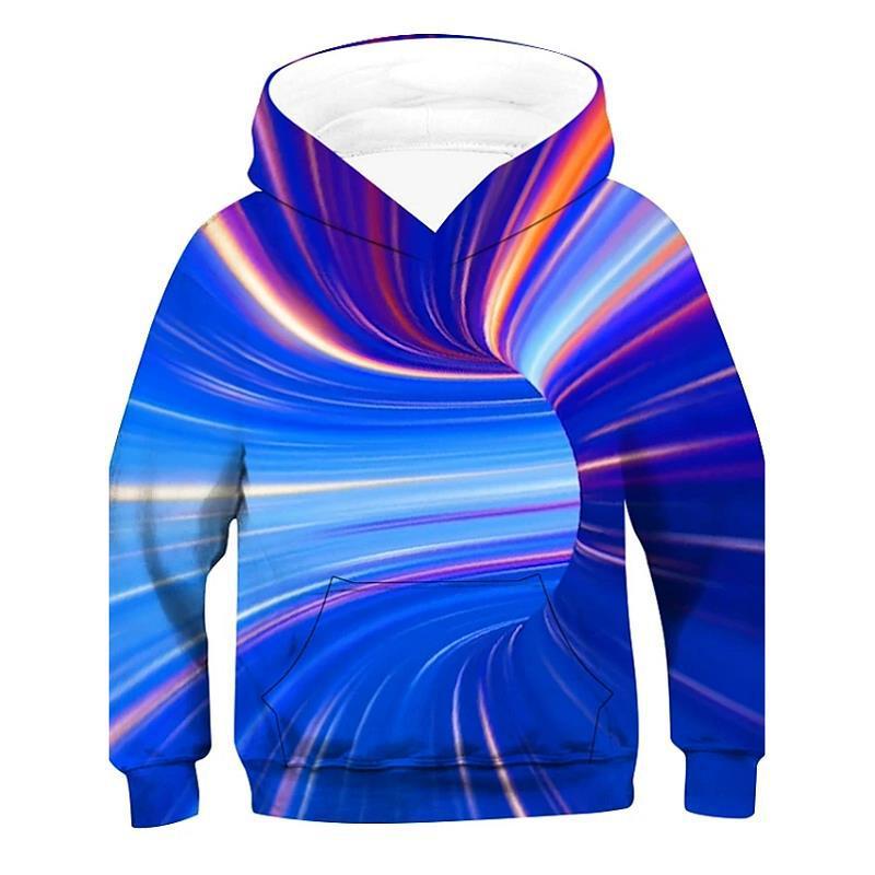 3d Vision Digital Printing Children's Hoodie