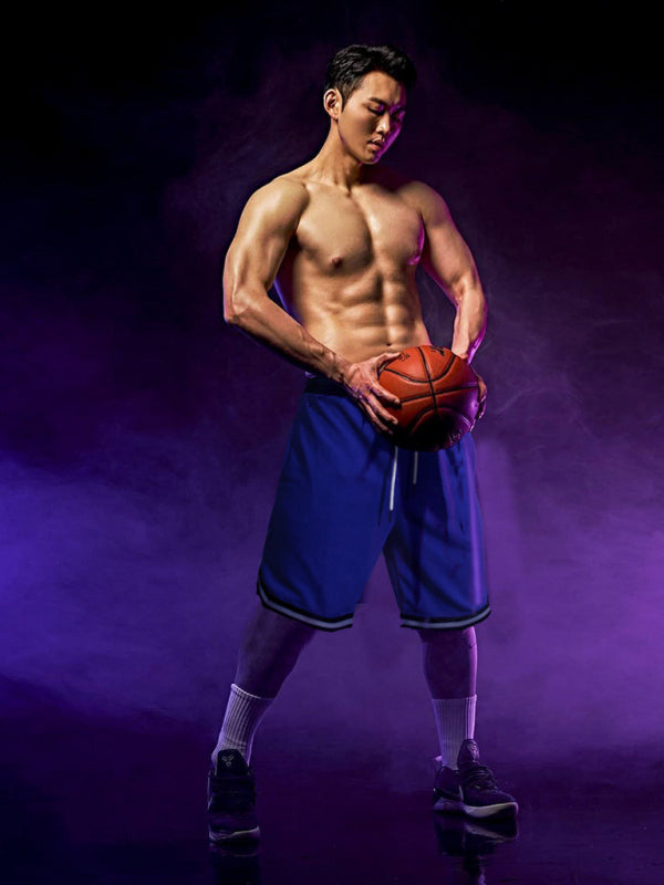 Leisure Sports Shorts Men'S Speed Outdoor Fitness Basketball Men'S Quarter Pants 