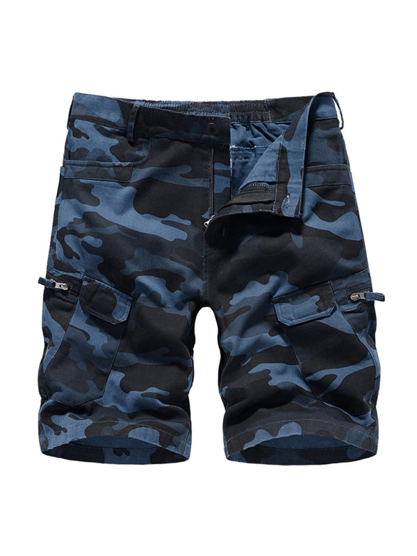 Men's Camouflage Print Cargo Shorts 