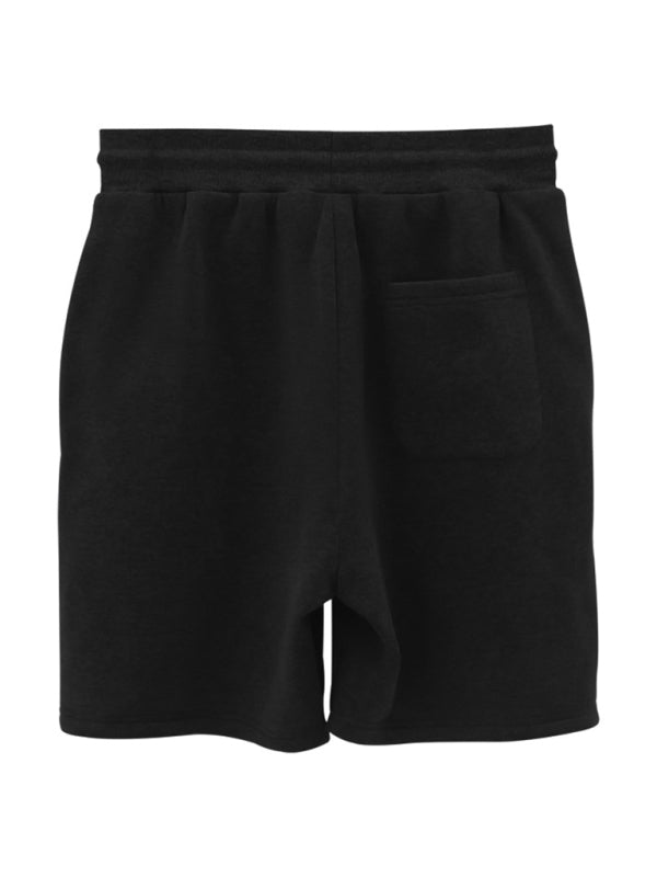 Men's new drawstring loose brushed skin-friendly casual sports shorts