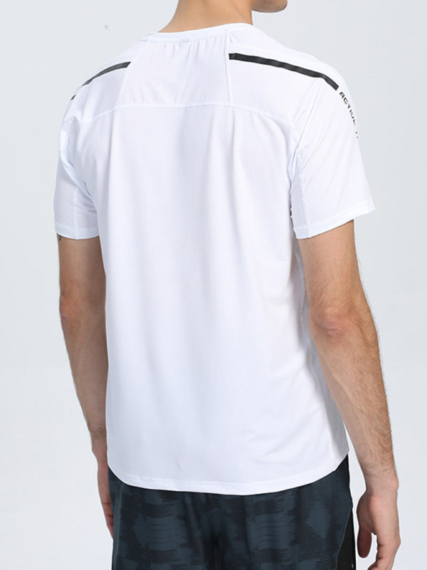 Men's loose, breathable and quick-drying sports t-shirt 