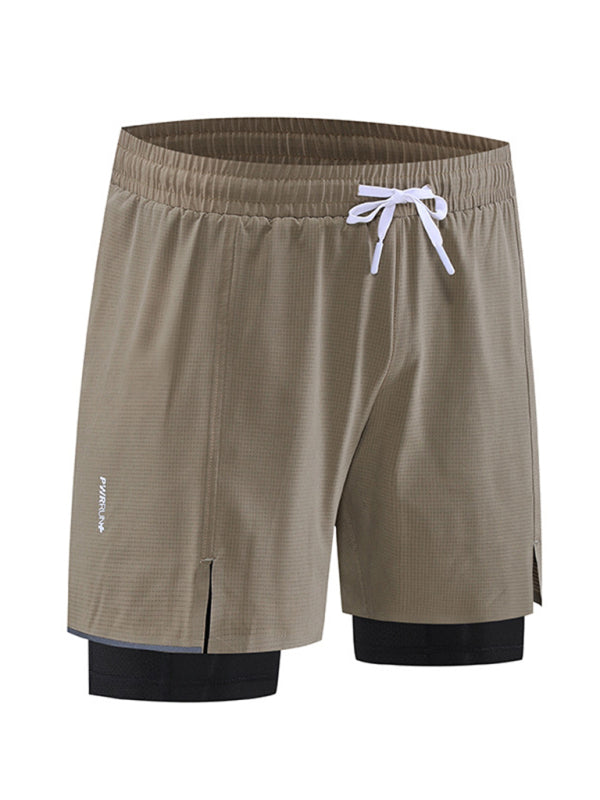 Men's breathable loose fit quick-drying training shorts 