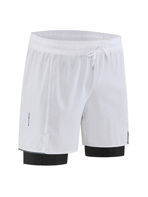 Men's breathable loose fit quick-drying training shorts 