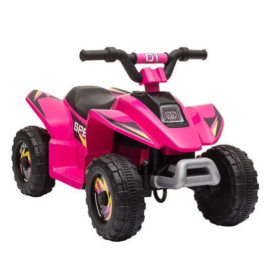 6V Kids Electric Ride on Car with Big Wheels 18-36 Months Toddlers Pink