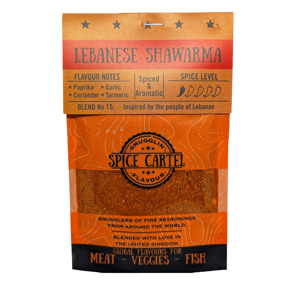 Spice Cartel's Lebanese Shawarma 35g Resealable Pouch