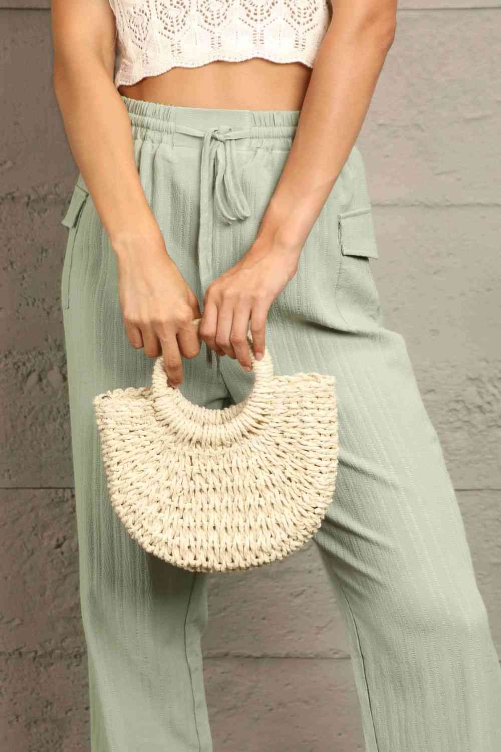 Adored Crochet Crossbody Bag 