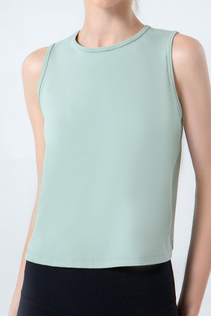 Round Neck Active Tank 