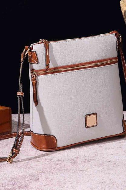 PU Leather Crossbody Bag 