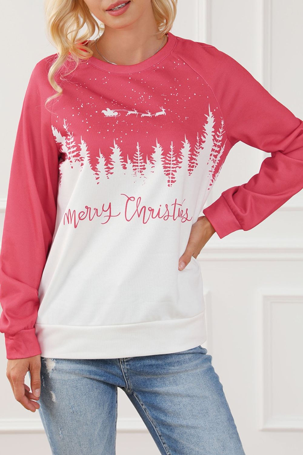 Christmas Element Long Sleeve Sweatshirt 