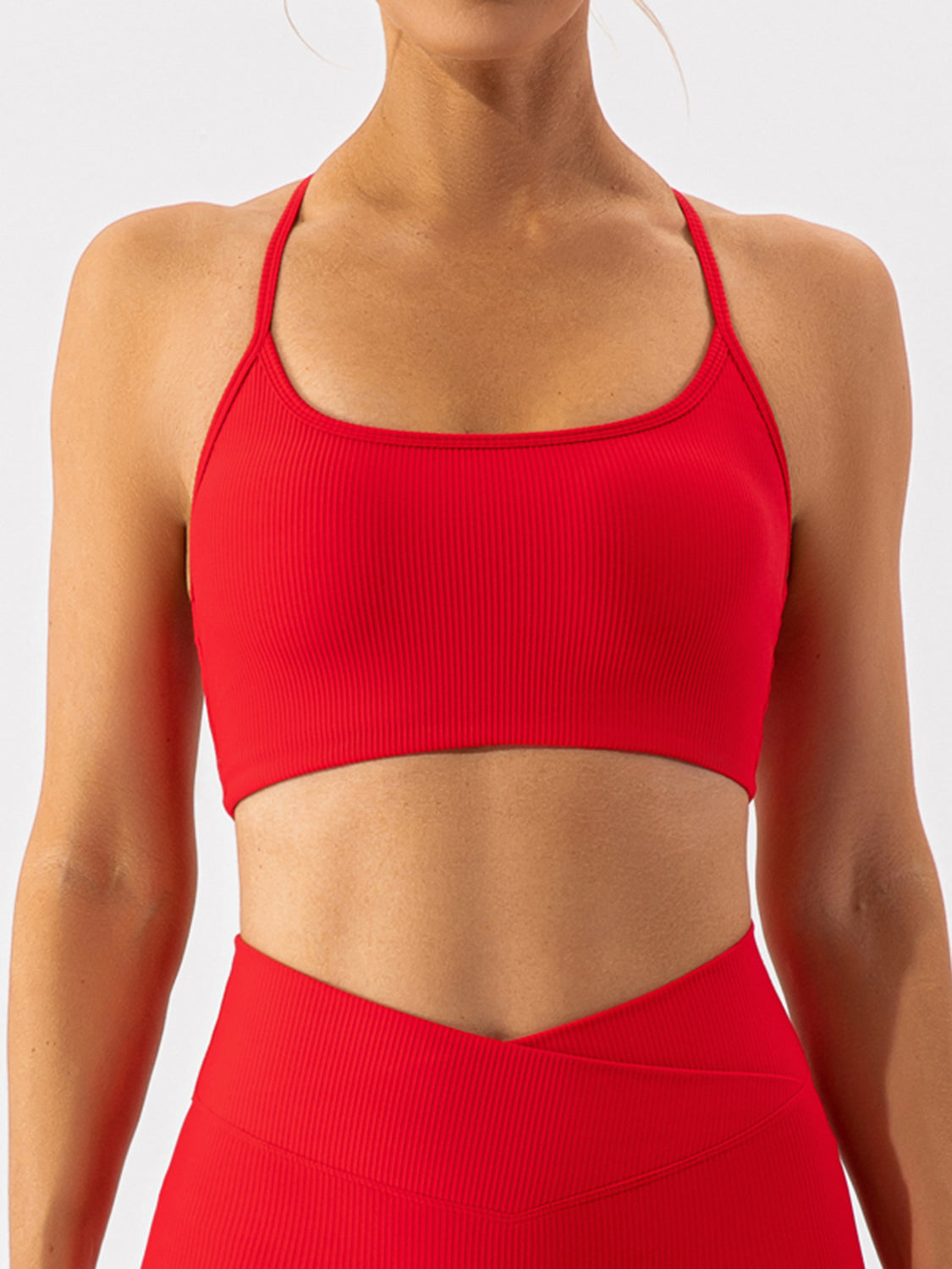 Spaghetti Strap Active Bra 