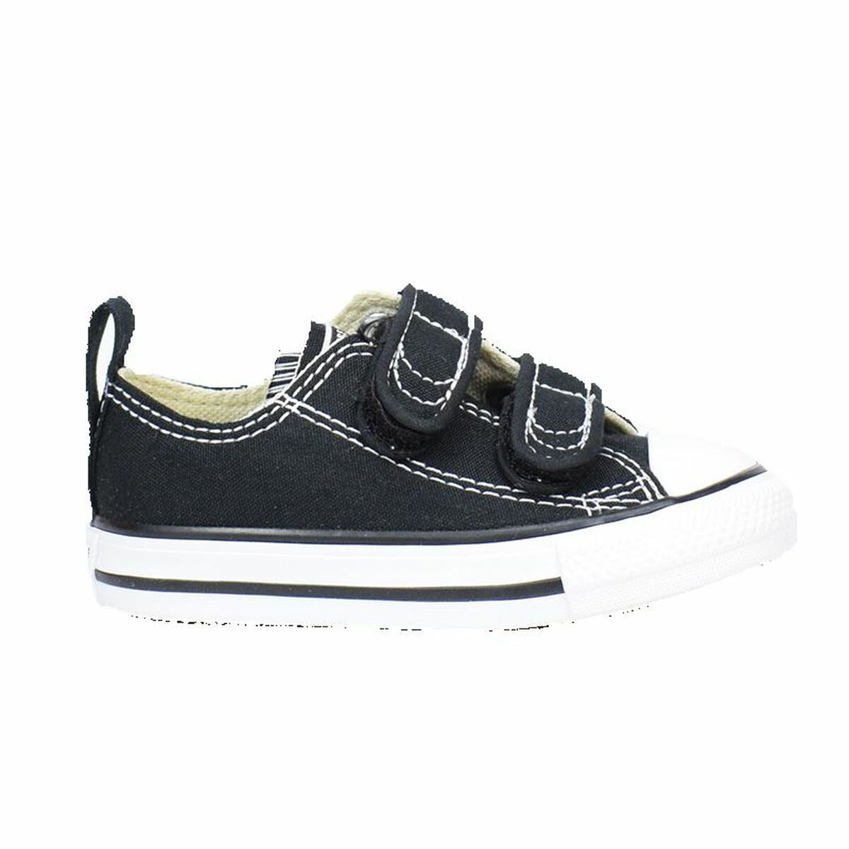 Children’s Casual Trainers Converse Chuck Taylor All Star Black Velcro 