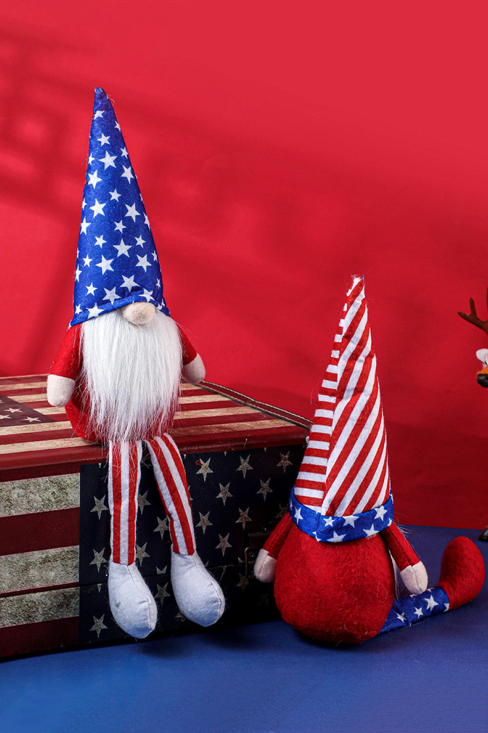 3-Piece Independence Day Pointed Hat Gnomes 