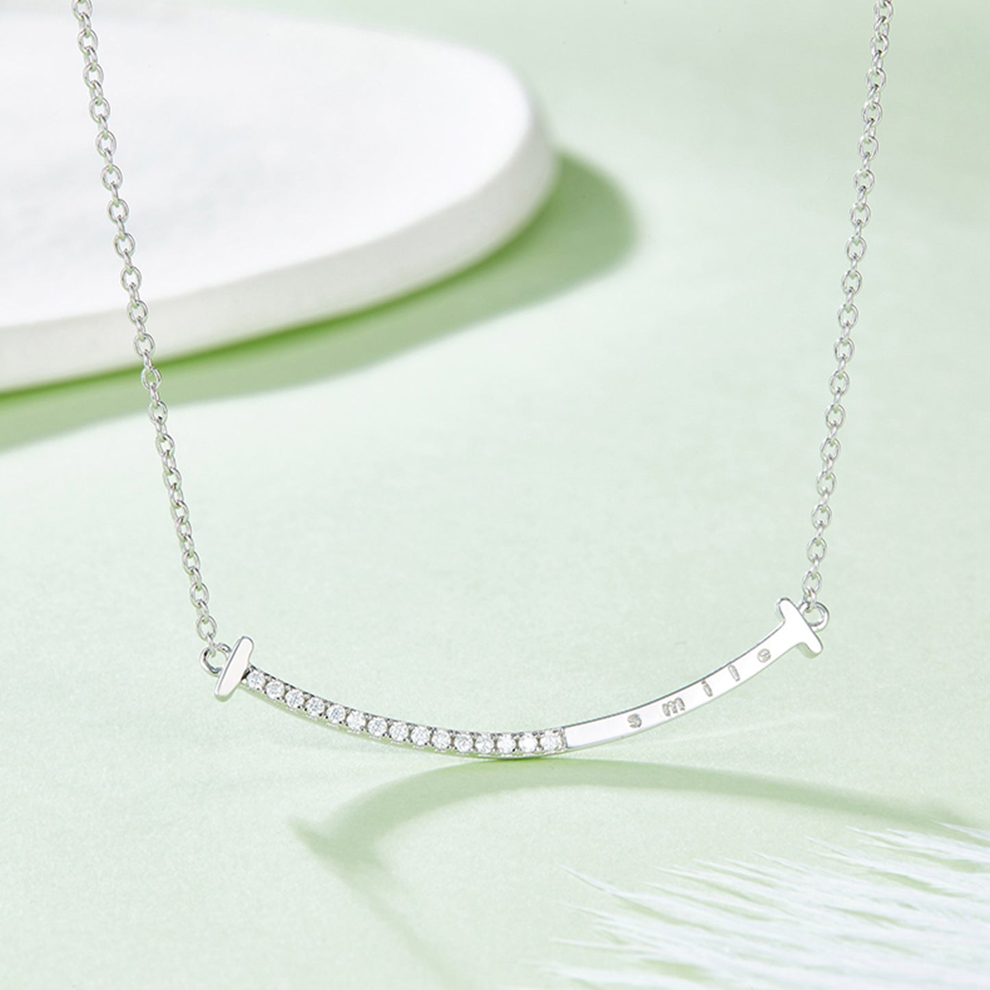 Moissanite 925 Sterling Silver Necklace 