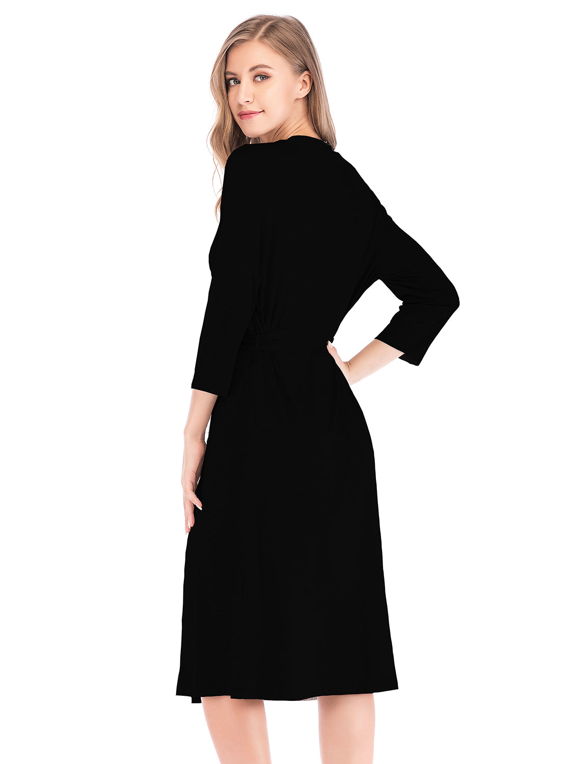 Plunge Tie Front Night Dress 