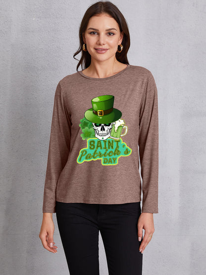 SAINT PATRICK'S DAY Round Neck T-Shirt 