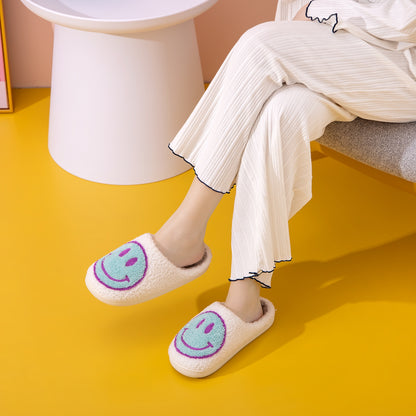 Melody Smiley Face Slippers 