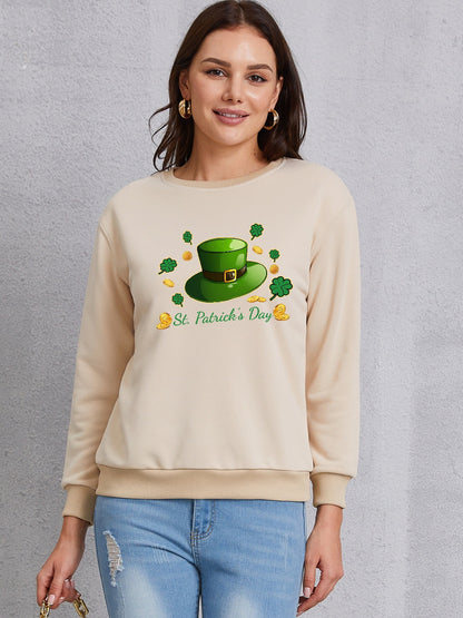 ST. PATRICK'S DAY Round Neck Sweatshirt 