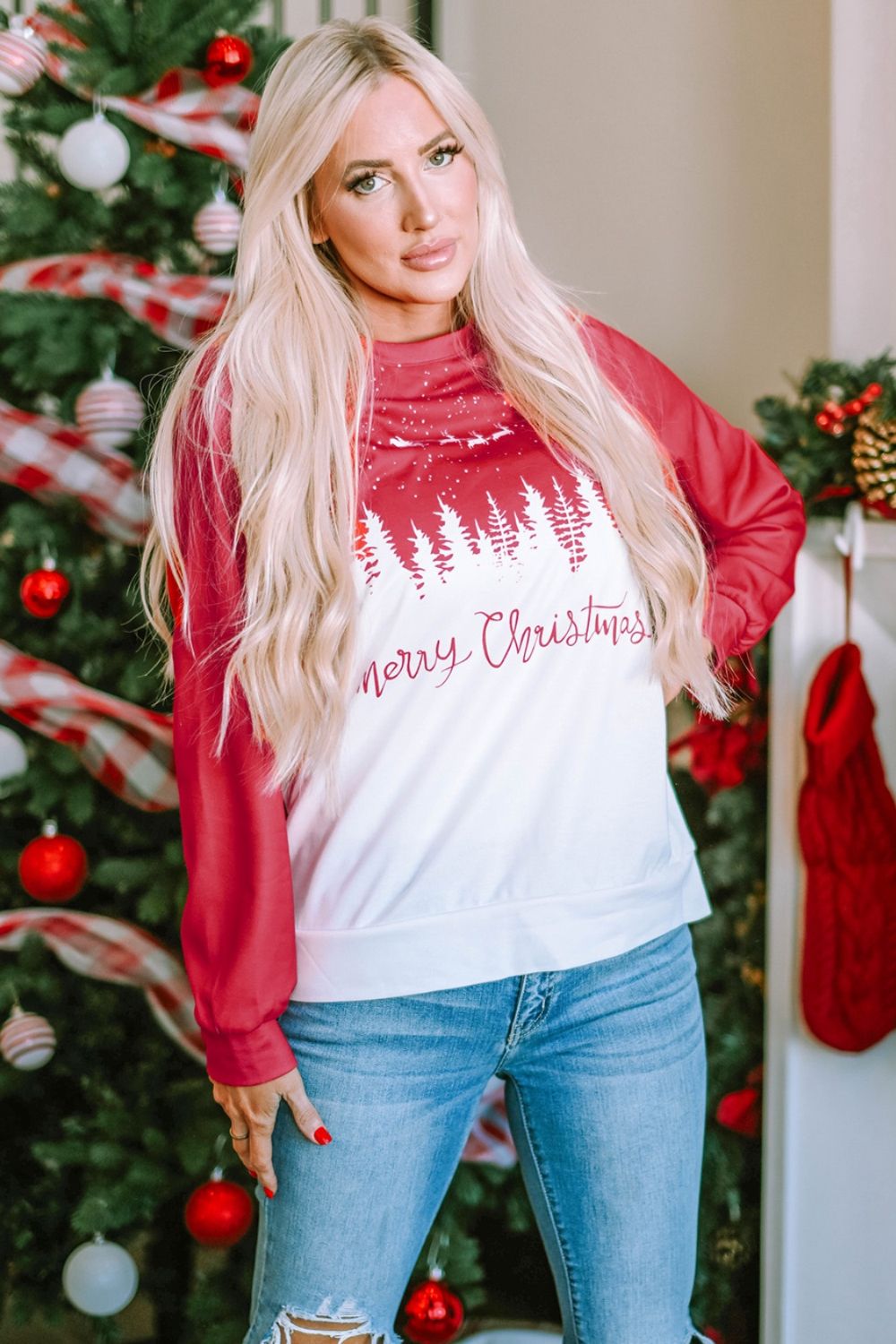 Christmas Element Long Sleeve Sweatshirt 