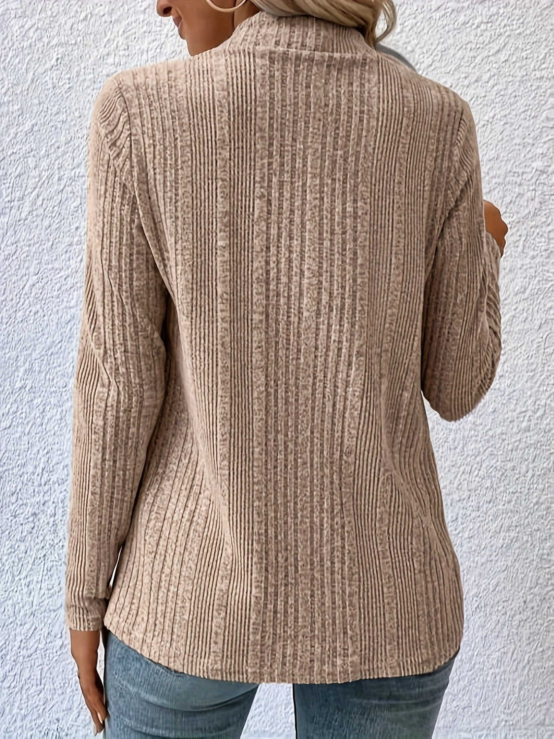 Open Front Long Sleeve Cardigan 